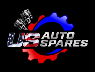 US Auto Spares logo design by jaize