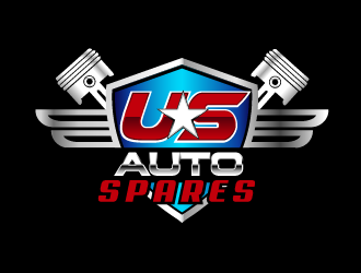 US Auto Spares logo design by axel182