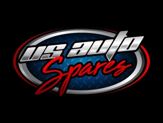 US Auto Spares logo design by J0s3Ph