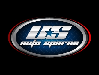 US Auto Spares logo design by J0s3Ph