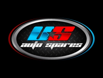 US Auto Spares logo design by J0s3Ph