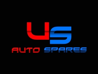 US Auto Spares logo design by mazbetdesign