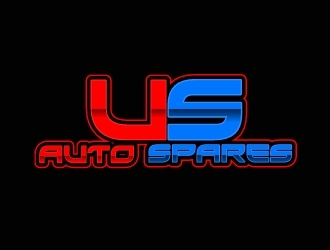 US Auto Spares logo design by mazbetdesign