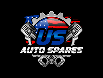 US Auto Spares logo design by done