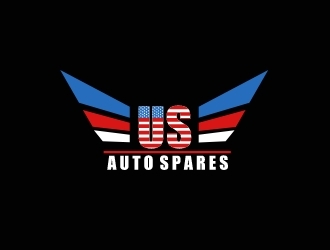 US Auto Spares logo design by mazbetdesign