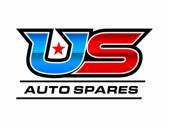 US Auto Spares logo design by mutafailan