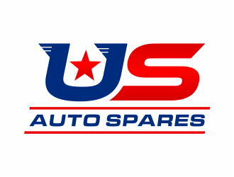 US Auto Spares logo design by mutafailan