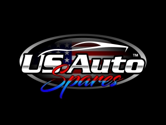 US Auto Spares logo design by totoy07