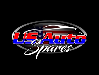 US Auto Spares logo design by totoy07