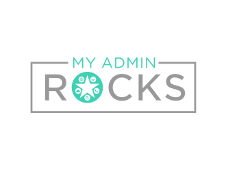 My Admin Rocks  logo design by Barkah