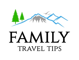 Family Travel Tips logo design by jetzu