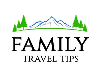 Family Travel Tips logo design by jetzu