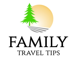 Family Travel Tips logo design by jetzu