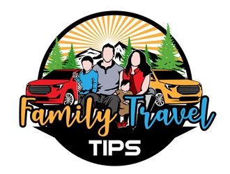 Family Travel Tips logo design by DreamLogoDesign