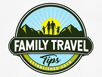 Family Travel Tips logo design by Optimus