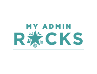 My Admin Rocks  logo design by torresace