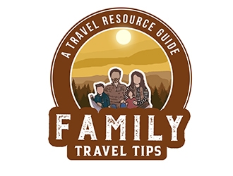 Family Travel Tips logo design by PrimalGraphics