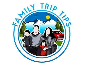 Family Travel Tips Logo Design - 48hourslogo