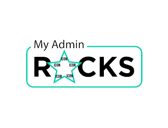 My Admin Rocks  logo design by twomindz