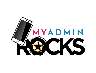 My Admin Rocks  logo design by AisRafa