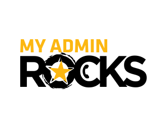 My Admin Rocks  logo design by AisRafa