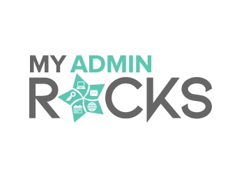 My Admin Rocks  logo design by jaize