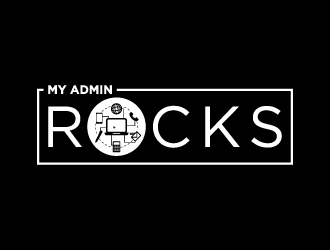 My Admin Rocks  logo design by torresace