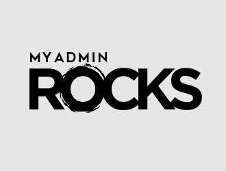 My Admin Rocks  logo design by AisRafa