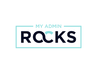 My Admin Rocks  logo design by KQ5