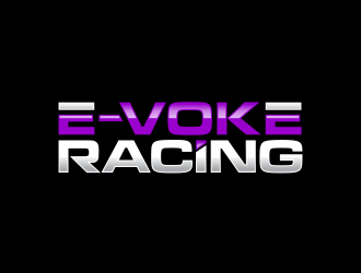 E-VOKE RACING  logo design by agus