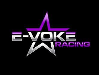 E-VOKE RACING  logo design by agus