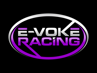 E-VOKE RACING  logo design by agus