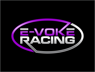 E-VOKE RACING  logo design by agus