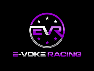 E-VOKE RACING  logo design by agus