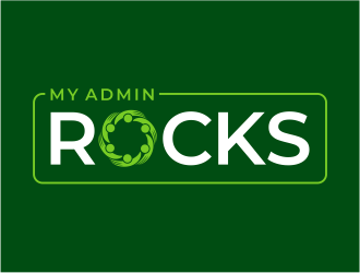 My Admin Rocks  logo design by mutafailan