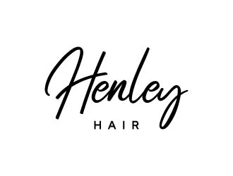 Henley Hair  logo design by maserik