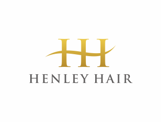 Henley Hair  logo design by ammad