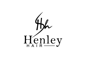 Henley Hair  logo design by jonggol