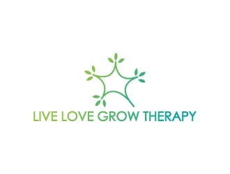 Live Love Grow Therapy logo design by Krafty