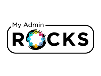 My Admin Rocks  logo design by torresace