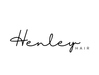 Henley Hair  logo design by Louseven