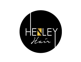 Henley Hair  logo design by REDCROW