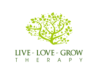 Live Love Grow Therapy logo design by JessicaLopes