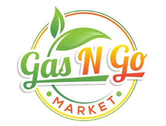 Gas N Go Market (we are up for something different) logo design by MAXR