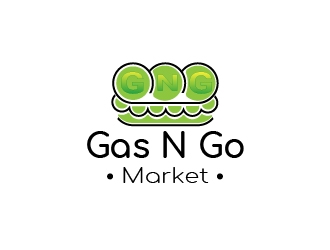 Gas N Go Market (we are up for something different) logo design by az_studi0