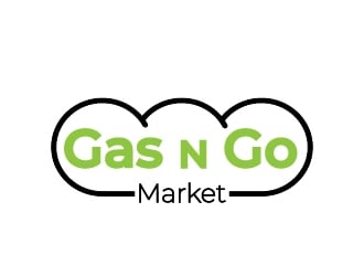 Gas N Go Market (we are up for something different) logo design by az_studi0