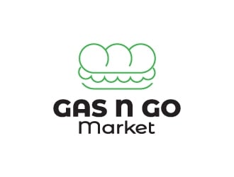 Gas N Go Market (we are up for something different) logo design by az_studi0