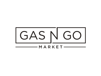 Gas N Go Market (we are up for something different) logo design by Barkah