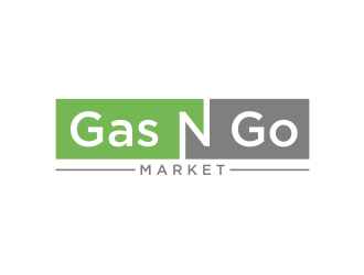 Gas N Go Market (we are up for something different) logo design by Barkah