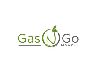 Gas N Go Market (we are up for something different) logo design by Barkah